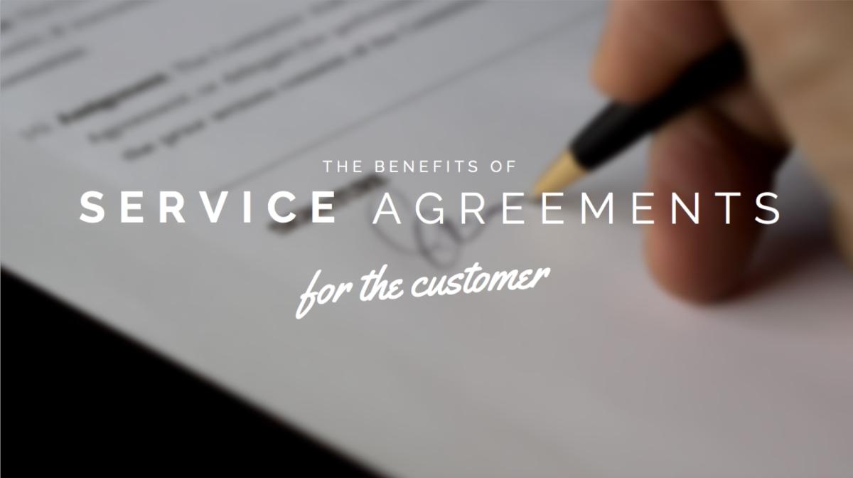 service agreement benefits