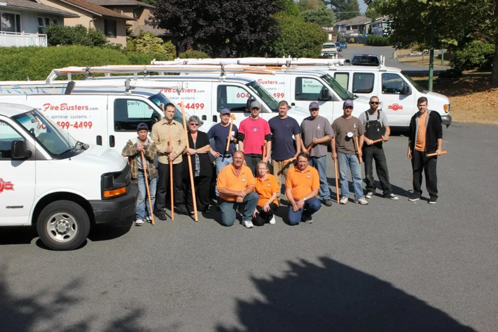 FireBusters staff, a customer who uses Husky Intelligence software
