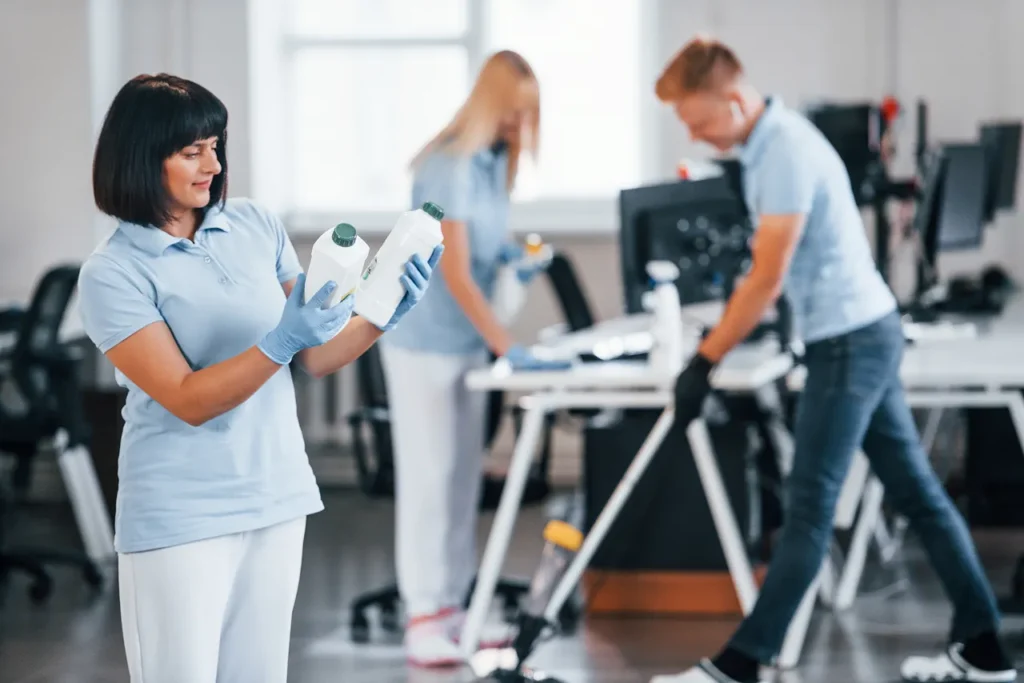 Case study image for a cleaning business who uses Husky Intelligence software