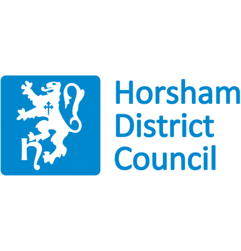 Horsham District Council logo, a customer of Husky Intelligence software